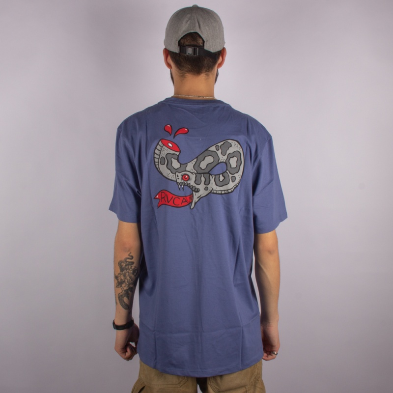 Camiseta RVCA Snake Bite Azul